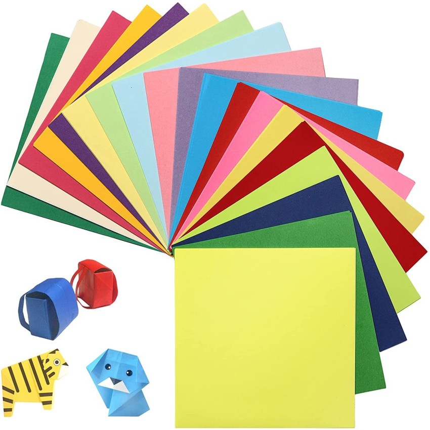 100 Sheet Colors Origami Paper Folding Paper Colorful Paper Craft Paper Set  15x15cm 