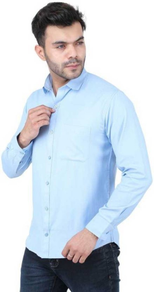 sea blue shirt