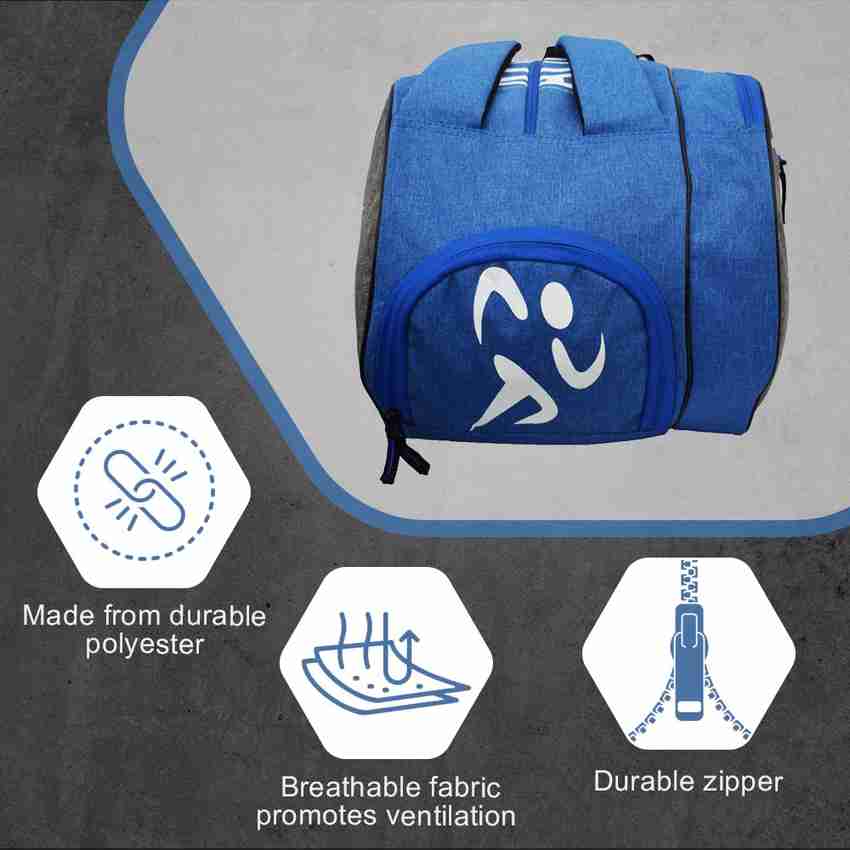 Aurion Double Zipper Badminton Tennis Squash Kit Bag with Shoe Compartment Buy Aurion Double Zipper Badminton Tennis Squash Kit Bag with Shoe Compartment Online at Best Prices in India