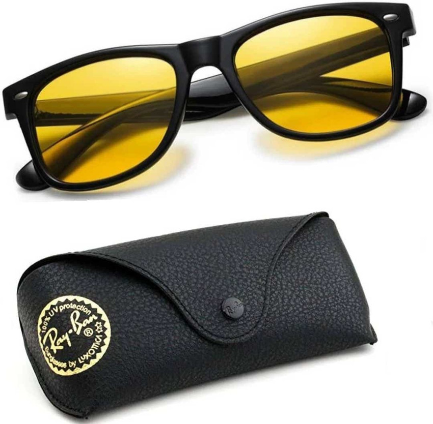 Yellow wayfarer sunglasses hotsell