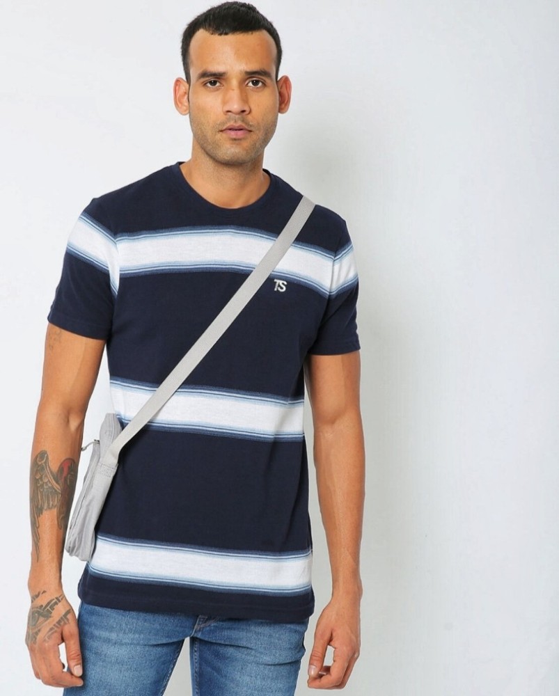 Buy Navy Tshirts for Men by Teamspirit Online