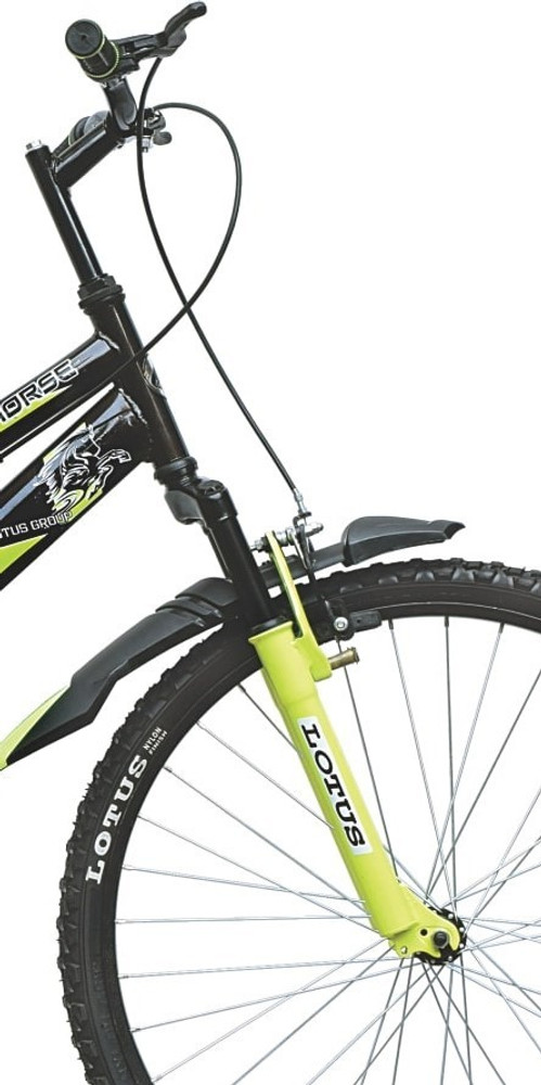 LOTUS S BLACK HORSE Double Shocker 26 T Mountain Cycle