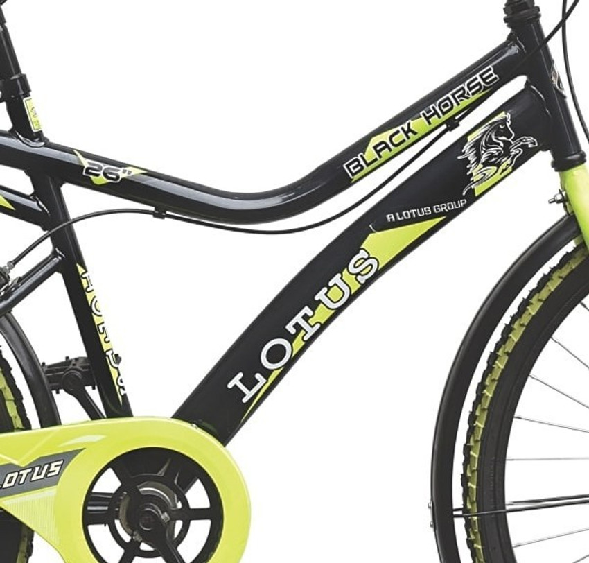 Black horse bicycle 2025