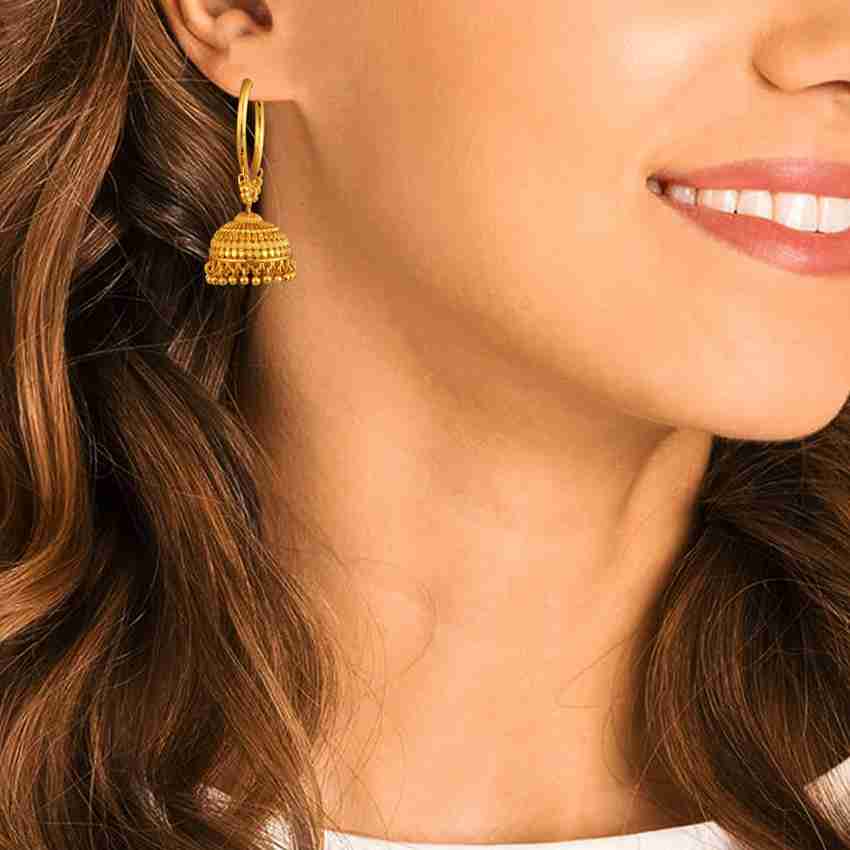 Gold bali with jhumka price hotsell