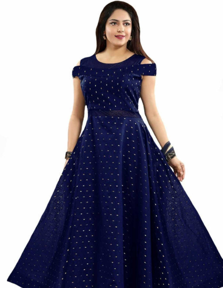 Party wear gowns hot sale flipkart with price