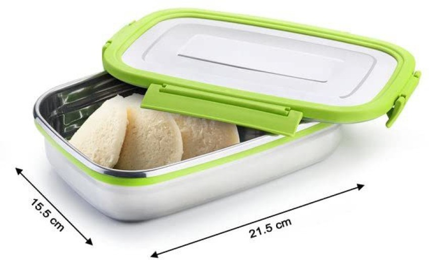 Milton MILTON Bento Lunch Box Set - 3 MICROWAVEABLE Stainless