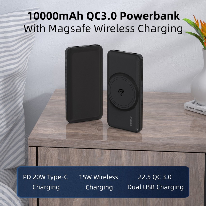 10000 - 20000 mAH DUDAO 15W Magsafe Wireless Power Bank-K14PRO at Rs  1950/piece in Sawai Madhopur