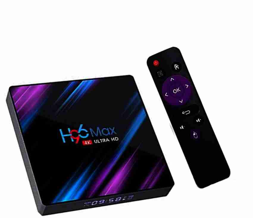 H96 Max 4K Ultra HD 64Bit Wifi Android 9.0 Quad Core Smart TV Box Media  Player