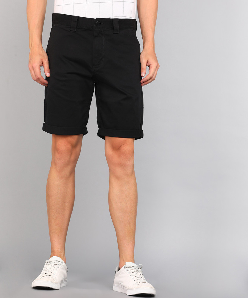 Black tommy hilfiger shorts hot sale