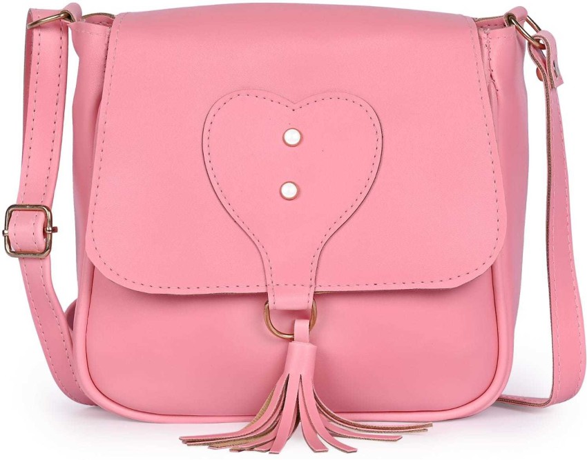 Heart Shaped Women Leather Crossbody Bags Purse Shoulder Bag for Women