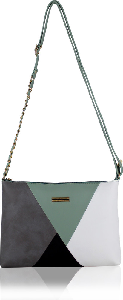Elma Green Sling Bag STYLISH SLING BAG FOR WOMEN GIRLS GREEN Price in India Flipkart