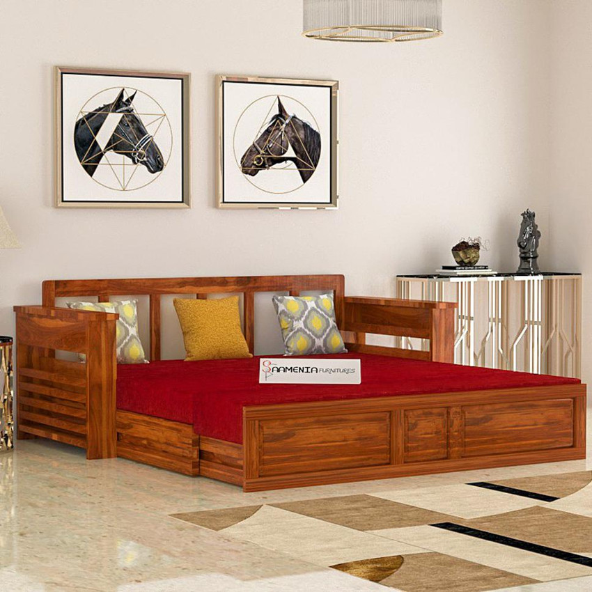 Solid Wood Sofa Bed Baci Living Room