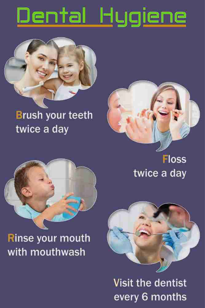 Wall gallery 45.72 cm Take care of your teeth, dental hygiene for dental  Care Glowing Sticker Self Adhesive Sticker Price in India - Buy Wall  gallery 45.72 cm Take care of your