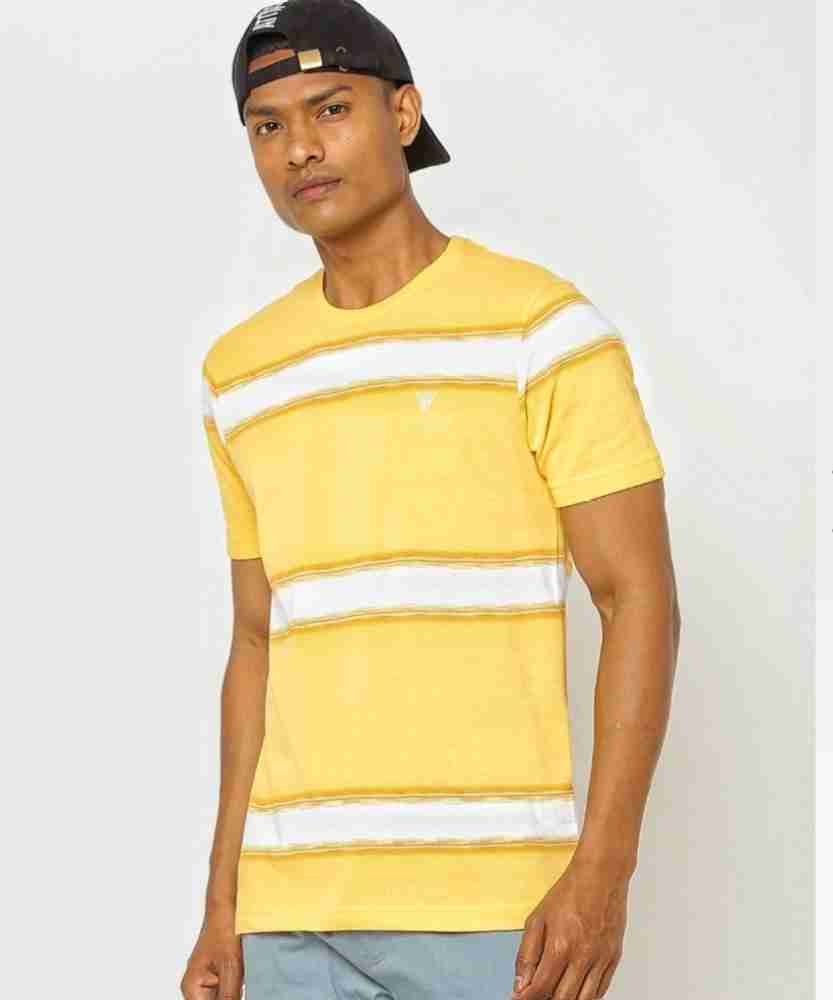 Netplay Striped Men Round Neck White, Navy Blue T-Shirt - Buy Netplay  Striped Men Round Neck White, Navy Blue T-Shirt Online at Best Prices in  India