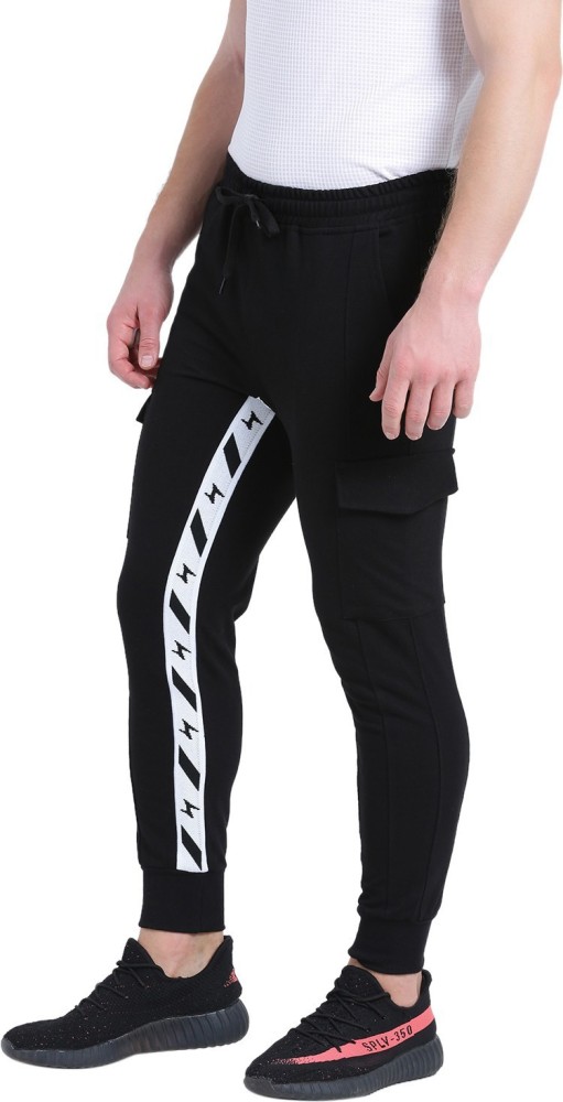 Buy Tinted Men's Track Pants (TJ4302_Black_Medium) at Amazon.in