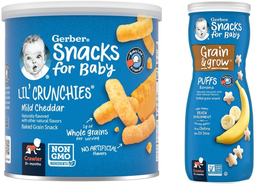 Gerber store cheddar puffs