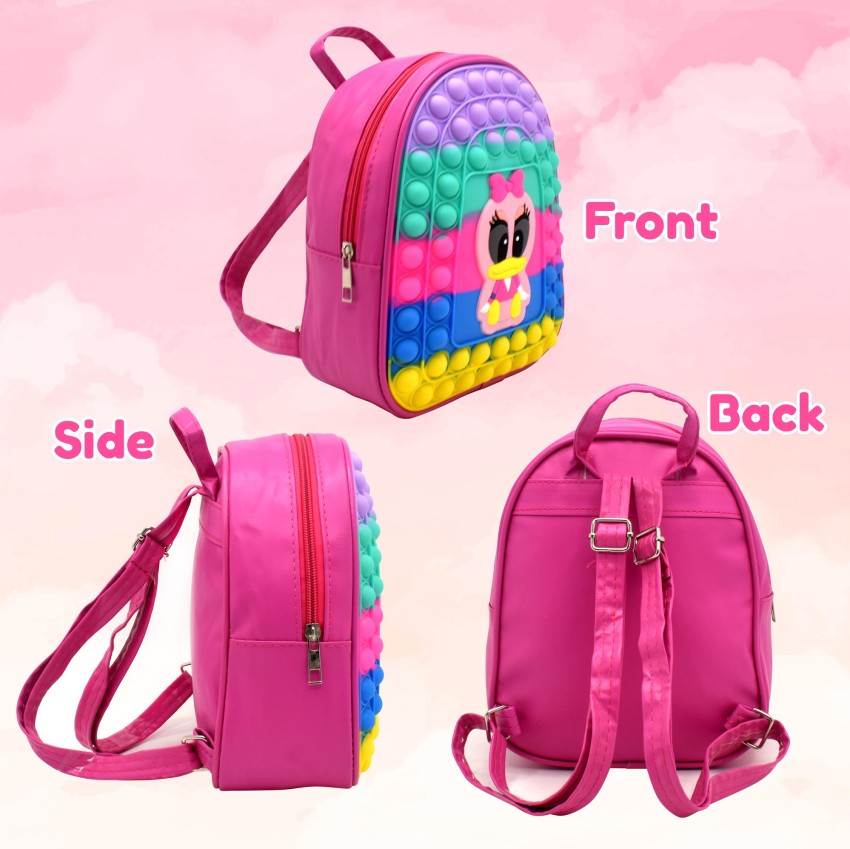 Kids Backpack Pop It School Bag Fidget Bookbag for Girls & Boys 6