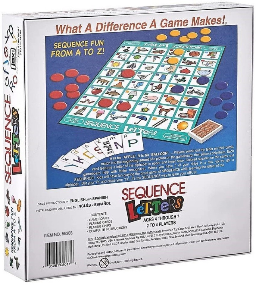 Sequence Letters & Sequence for Kids - toys & games - by owner