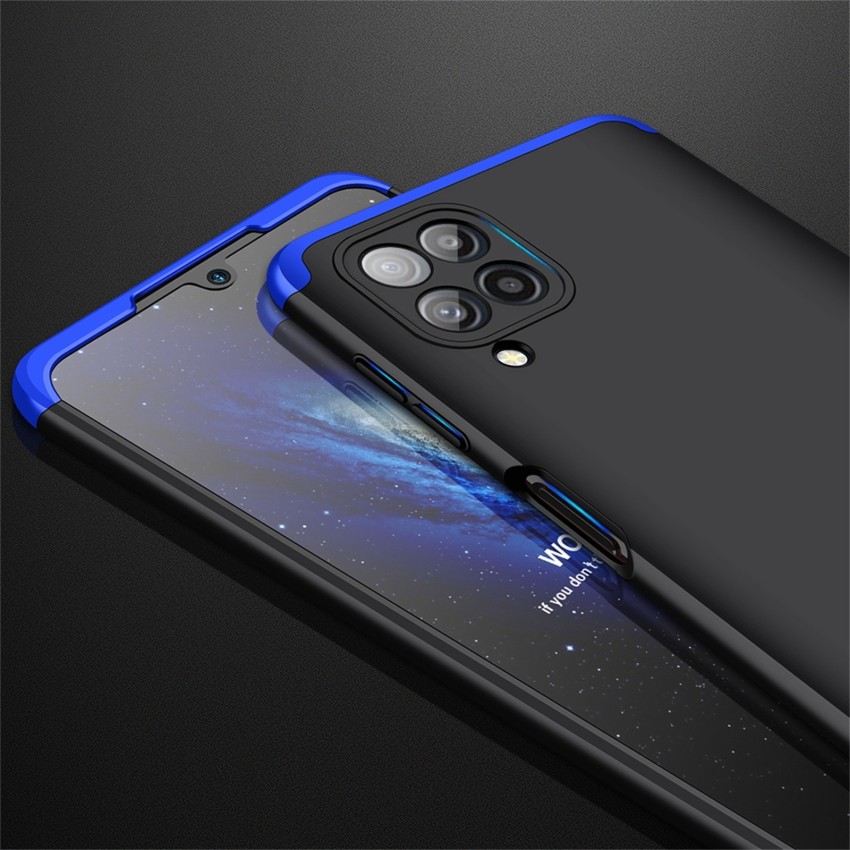 Phone Back Cover Compatible with Samsung Galaxy M33 5G Case,Full Body  Screen Camera Protective Cover, Shockproof,with Electroplated Mirror  EdgeSlim