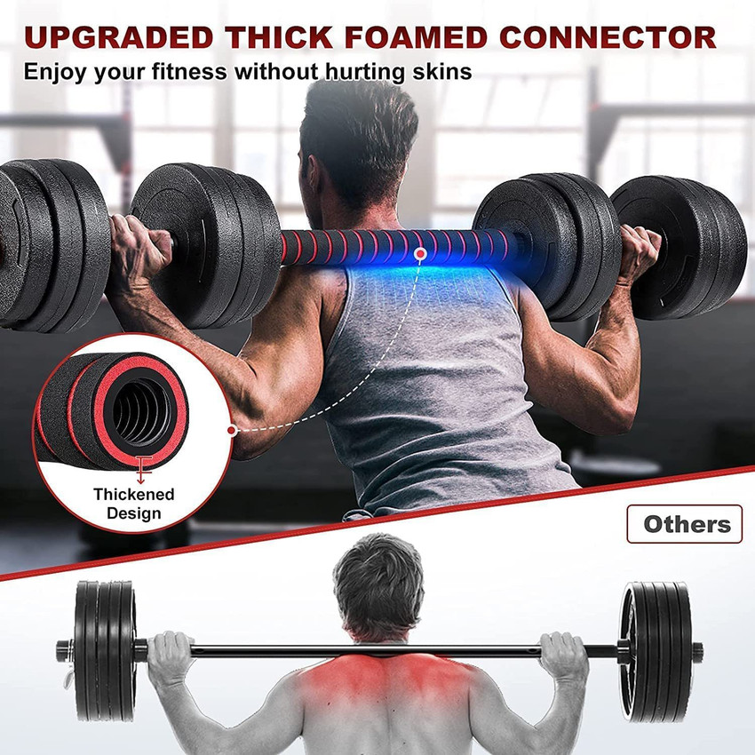 DCS Pro FITNESS 10KG Convertible Dumbbell with Connector Rod Set BEST HOME EXERCISER Adjustable Dumbbell Buy DCS Pro FITNESS 10KG Convertible Dumbbell with Connector Rod Set BEST HOME EXERCISER