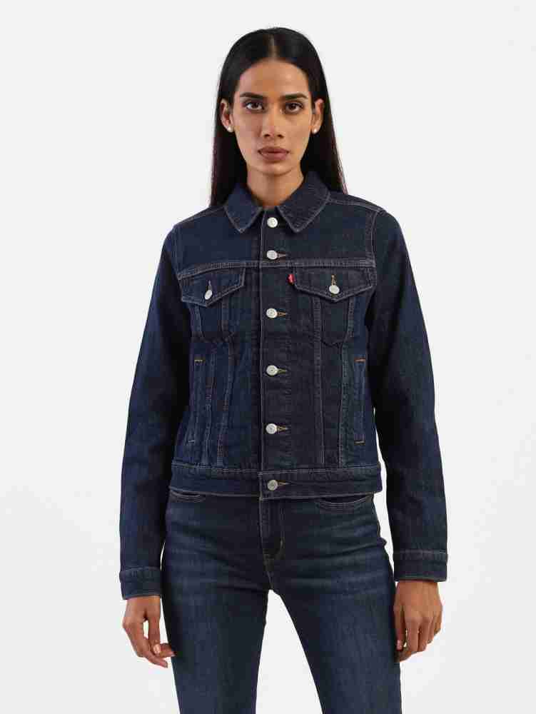 Levi's original trucker on sale jacket clean dark authentic