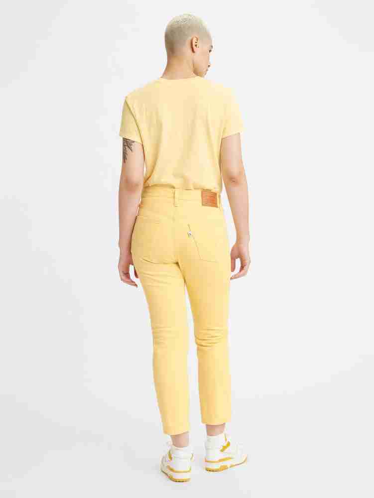 LEVI S Women Yellow Jeans Buy LEVI S Women Yellow Jeans Online at Best Prices in India Flipkart