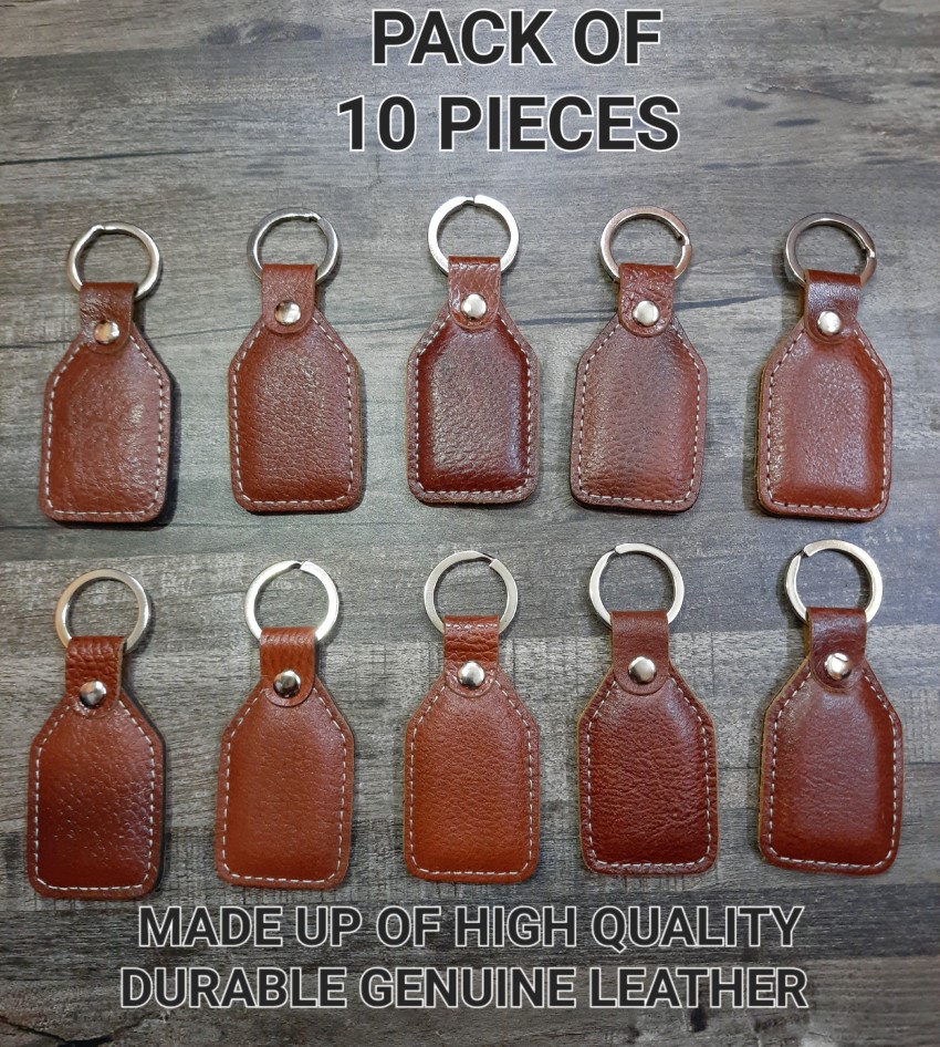 Leather hot sale keychain holder