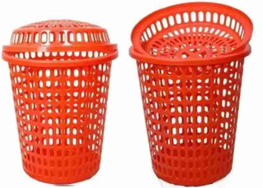 Skylii 50 L Red Laundry Basket - Buy Skylii 50 L Red Laundry Basket Online  at Best Price in India