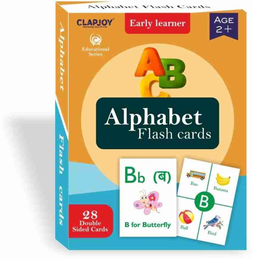 Clapjoy Reusable Alphabet Flash Cards for Kids for age 2 years and above Price  in India - Buy Clapjoy Reusable Alphabet Flash Cards for Kids for age 2  years and above online at