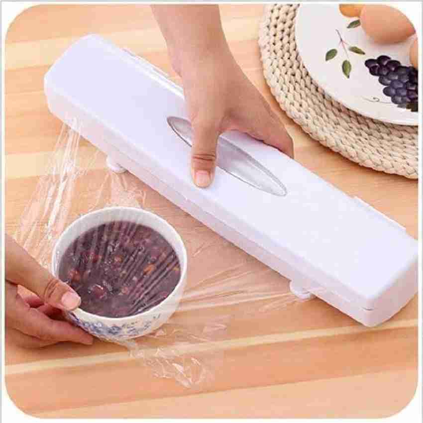 Buy Kunya Aluminium Foil Dispenser Plastic Food Wrap Dispenser Wraptastic Plastic  Cling Wrap for Food Packing Online at Best Prices in India - JioMart.