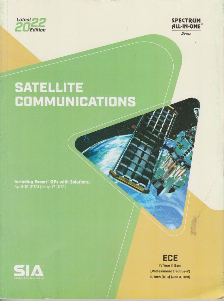 Satellite Communications B.Tech IV Year II Sem ECE R18