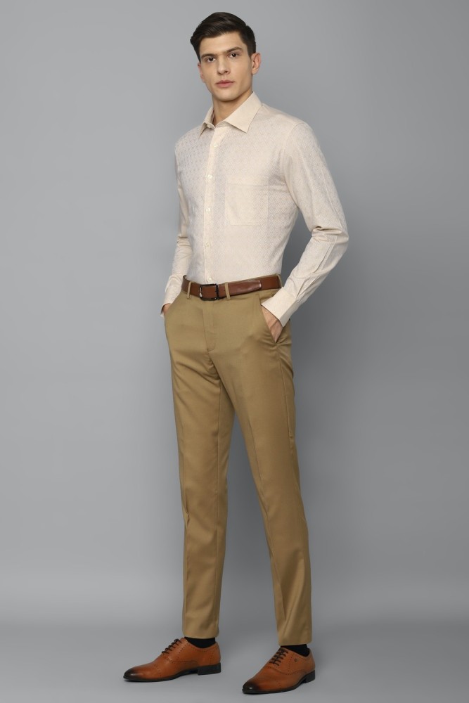 Buy Louis Philippe Cream Shirt Online - 793623