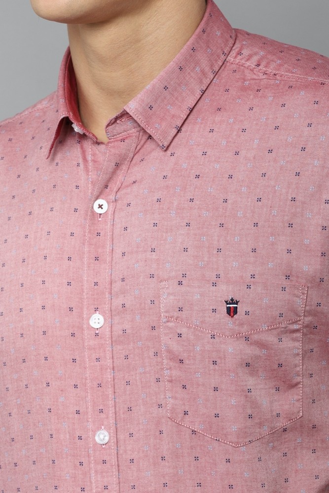 Jwala Men Washed Casual Pink Shirt - Buy Jwala Men Washed Casual