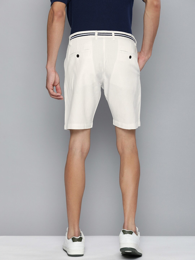 Mens chino shorts white shop
