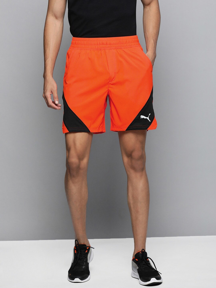 Puma shorts mens orange shop