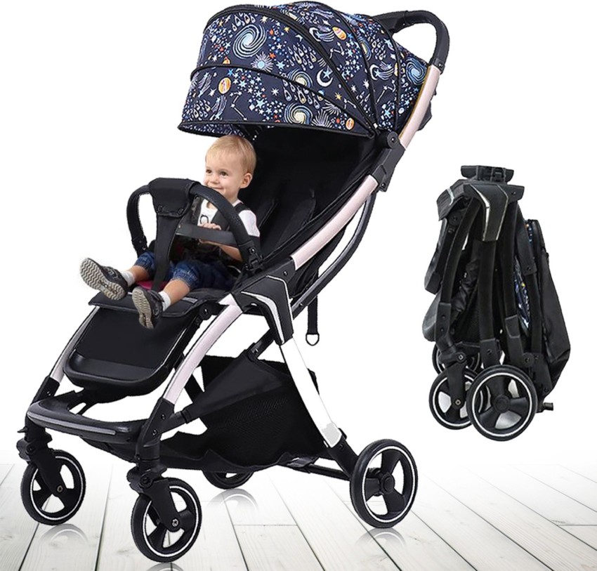 One touch shop folding stroller