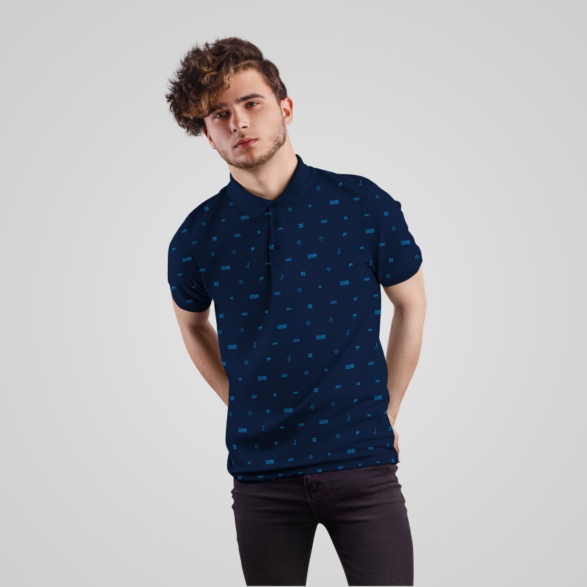 Dark blue polo shirt outfit best sale