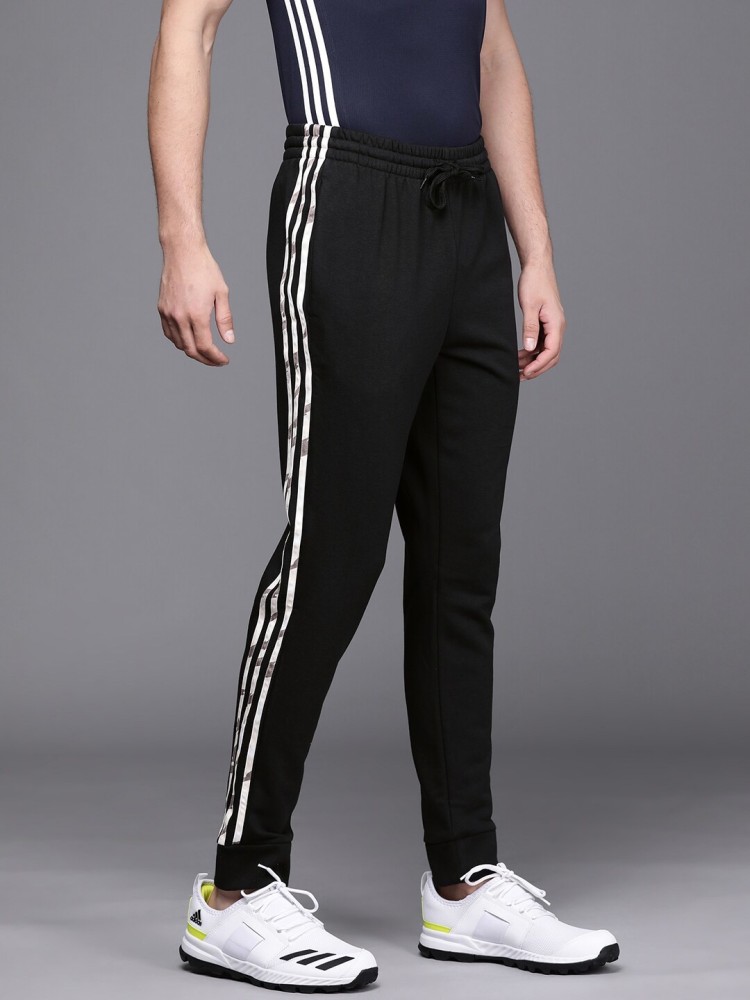 Buy ADIDAS Solid Men Black Track Pants Online at Best Prices in