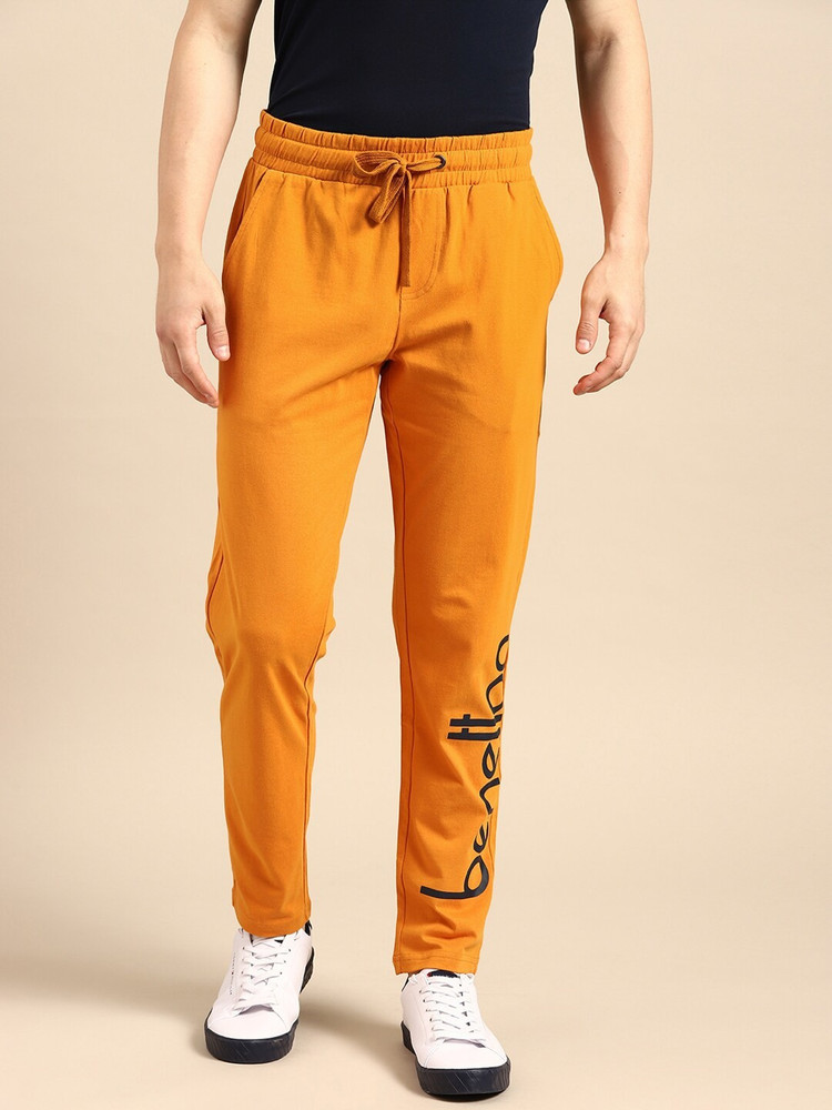 Mens orange track pants store