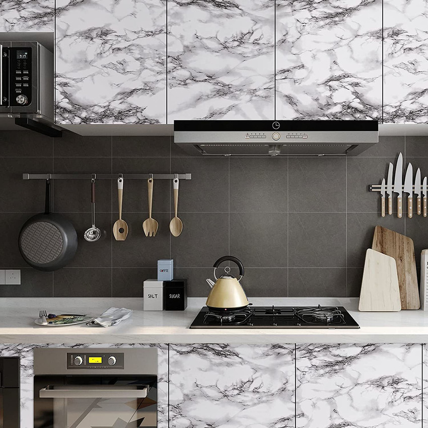Amezia Waterproof Kitchen Wall Sticker Self Adhesive Kitchen