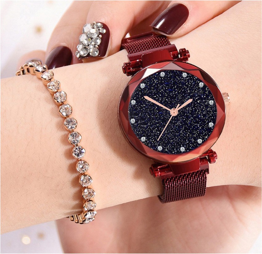 Magnetic strap best sale ladies watch