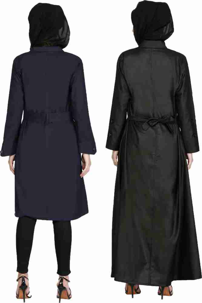 Half best sale coat abaya