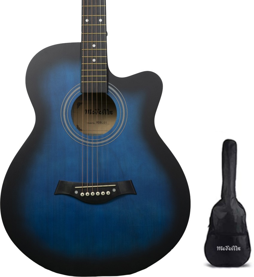 Gitar dengan finishing Matt Tahan Lama dan BiruGitar dengan finishing Matt Tahan Lama dan Biru  