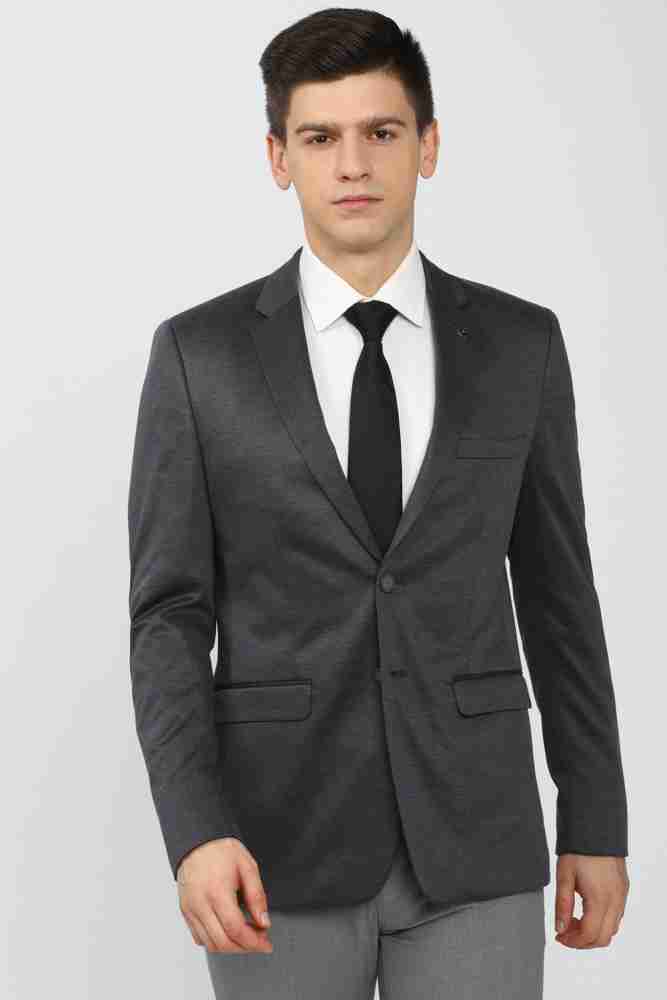 VAN HEUSEN Solid Single Breasted Formal Men Blazer Buy VAN