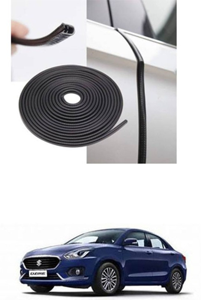 APICAL Car U Shape Edge Trim Rubber Strip Seal Protector For Swift