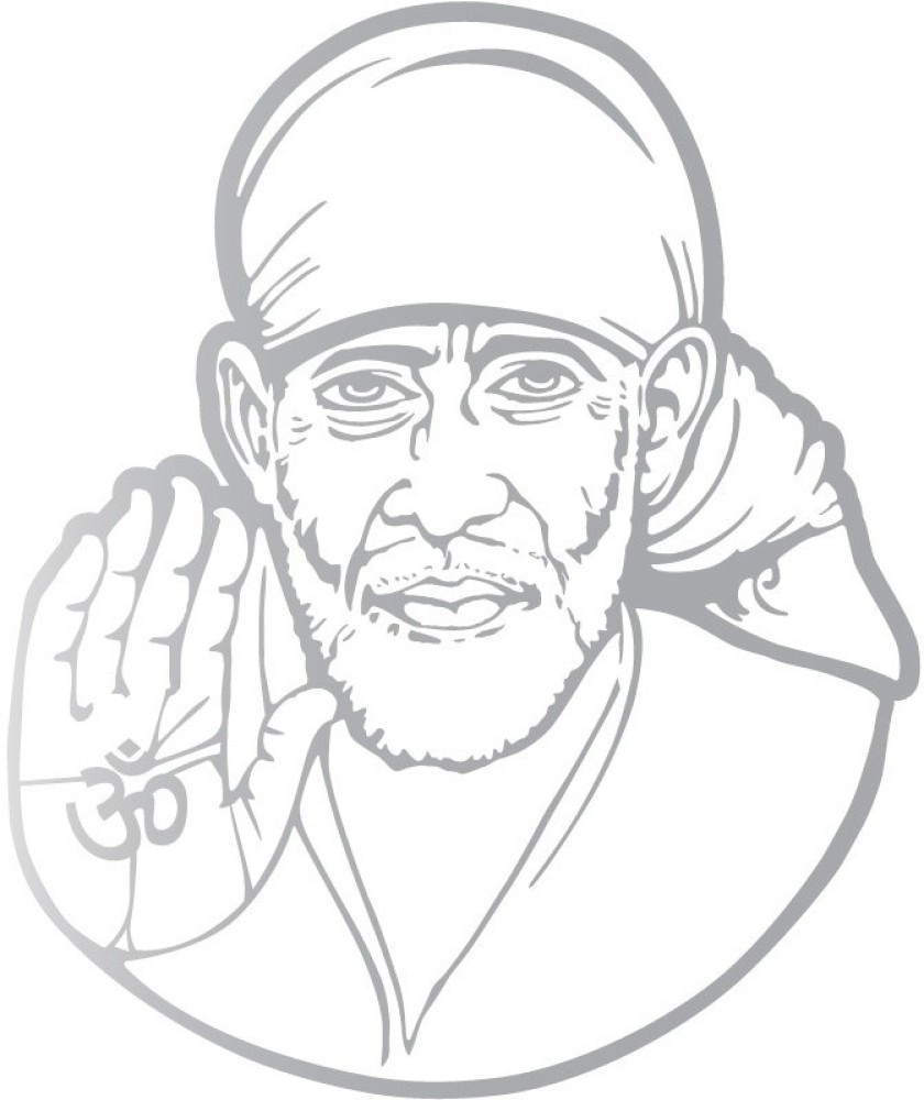 Sai Baba Pencil Sketch  DesiPainterscom