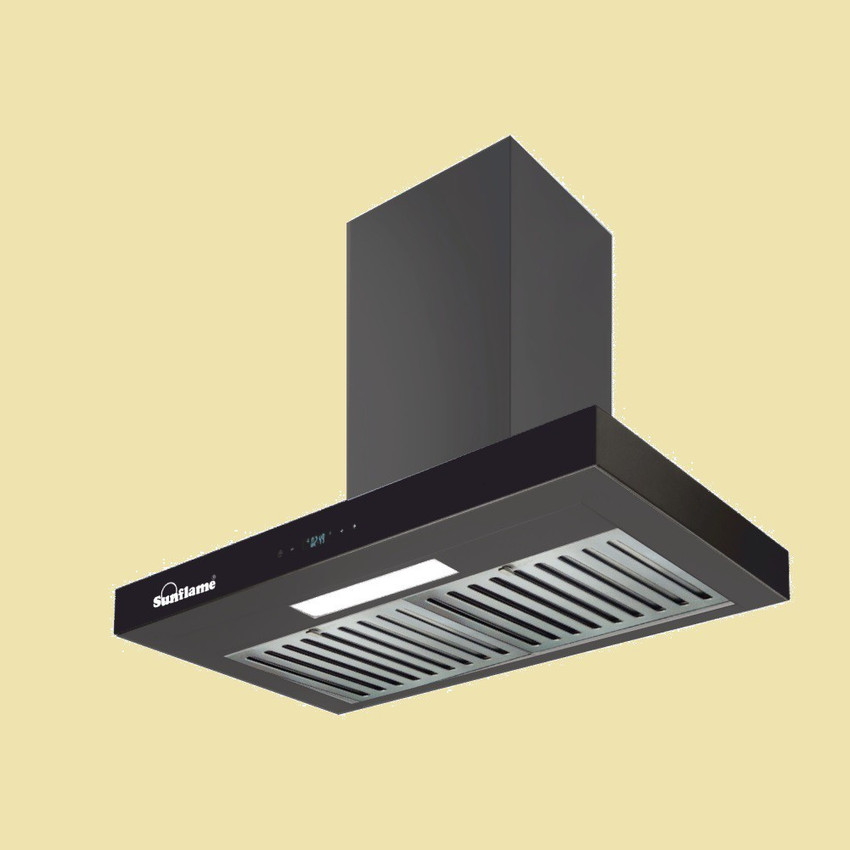 Sunflame COOKER HOOD CHIMNEY AMAZE 60 BK WITH AUTO CLEAN FUNCTION Auto Clean Wall Mounted BLACK 1100 CMH Chimney Price in India Buy Sunflame COOKER HOOD CHIMNEY AMAZE 60 BK WITH AUTO CLEAN FUNCTION