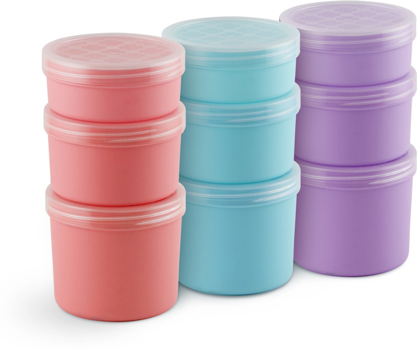 Buy Polyset Star Pink Plastic Container Set 5+ 7+ 10 L (Set of 3) Online at  Best Prices in India - JioMart.