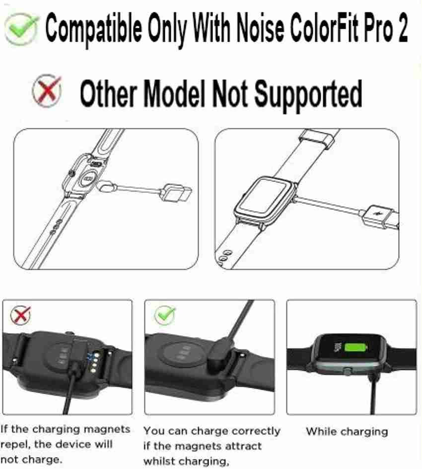 DELMOHUT Magnetic Cable Only For Noise Colorfit Pro 2 Smart Watch