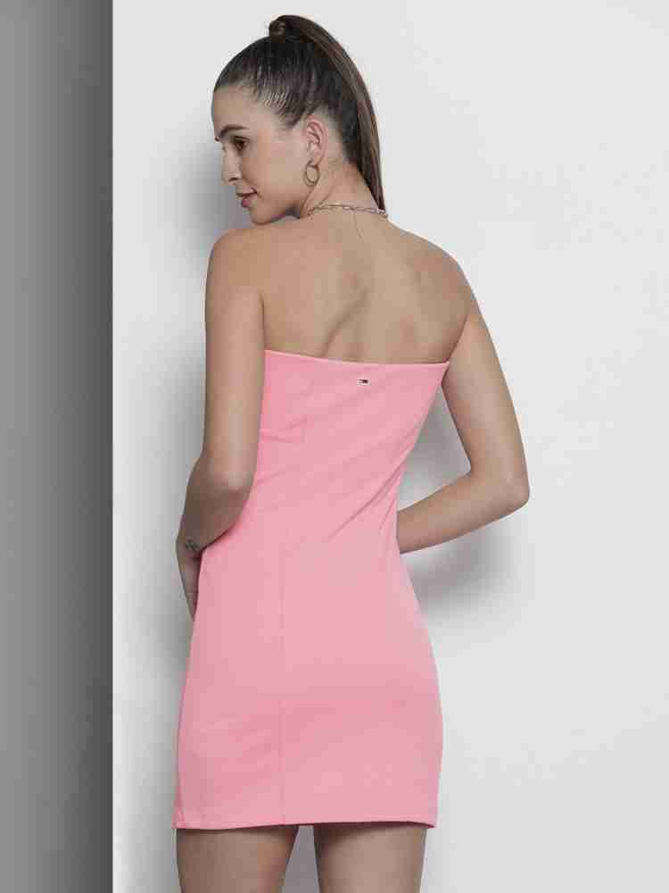 Tommy hilfiger hot top pink dress